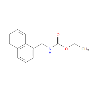 Carbamic acid, (1-naphthalenylmethyl)-, ethyl ester