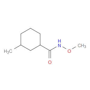 N-Methoxy-3-methylcyclohexanecarboxamide