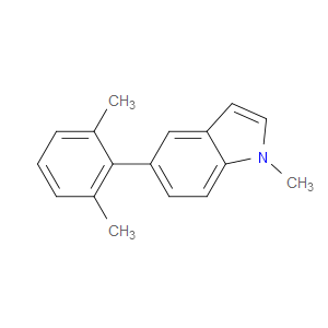 5-(2,6-Dimethylphenyl)-1-methyl-1H-indole