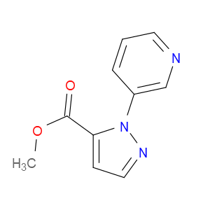 methyl 1-(pyridin-3-yl)-1H-pyrazole-5-carboxylate