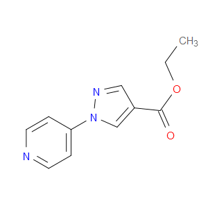 ethyl 1-(pyridin-4-yl)-1H-pyrazole-4-carboxylate
