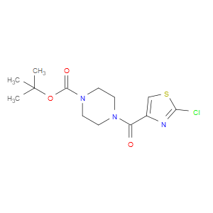 tert-butyl 4-(2-chlorothiazole-4-carbonyl)piperazine-1-carboxylate