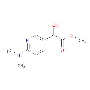 Methyl 6-(dimethylamino)-α-hydroxy-3-pyridineacetate