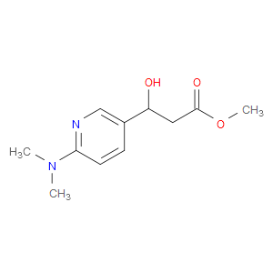 Methyl 6-(dimethylamino)-β-hydroxy-3-pyridinepropanoate