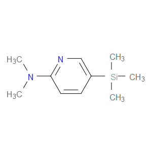 N,N-Dimethyl-5-(trimethylsilyl)-2-pyridinamine
