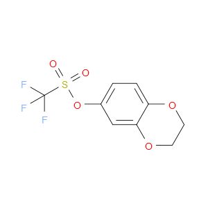 Methanesulfonic acid, 1,1,1-trifluoro-, 2,3-dihydro-1,4-benzodioxin-6-yl ester