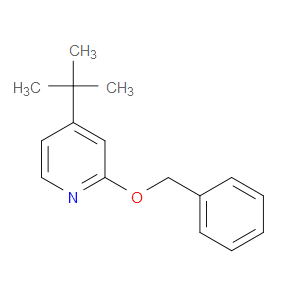 2-(benzyloxy)-4-(tert-butyl)pyridine