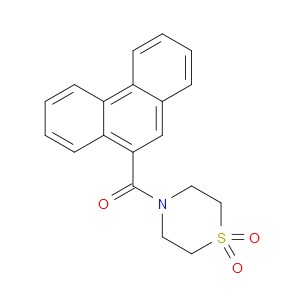 (1,1-dioxidothiomorpholino)(phenanthren-9-yl)methanone
