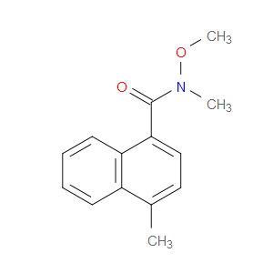 N-methoxy-N,4-dimethyl-1-naphthamide