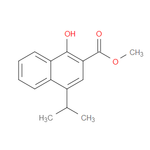 methyl 1-hydroxy-4-isopropyl-2-naphthoate