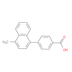 4-(4-methylnaphthalen-1-yl)benzoic acid