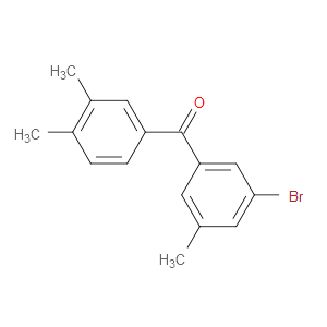 Methanone, (3-bromo-5-methylphenyl)(3,4-dimethylphenyl)-