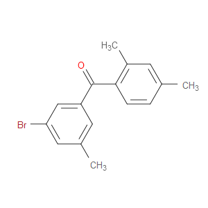 Methanone, (3-bromo-5-methylphenyl)(2,4-dimethylphenyl)-