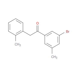 Ethanone, 1-(3-bromo-5-methylphenyl)-2-(2-methylphenyl)-