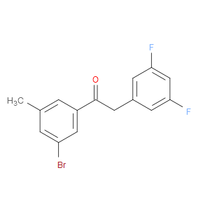 Ethanone, 1-(3-bromo-5-methylphenyl)-2-(3,5-difluorophenyl)-