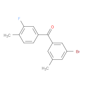 Methanone, (3-bromo-5-methylphenyl)(3-fluoro-4-methylphenyl)-