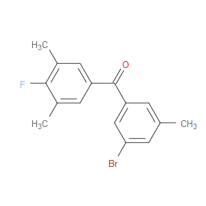 Methanone, (3-bromo-5-methylphenyl)(4-fluoro-3,5-dimethylphenyl)-