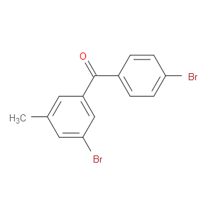 Methanone, (3-bromo-5-methylphenyl)(4-bromophenyl)-