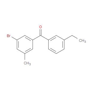 Methanone, (3-bromo-5-methylphenyl)(3-ethylphenyl)-