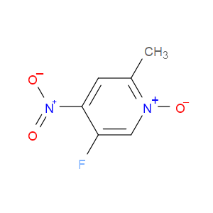 Pyridine, 5-fluoro-2-methyl-4-nitro-, 1-oxide