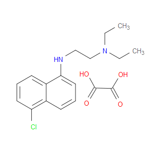 N1-(5-chloronaphthalen-1-yl)-N2,N2-diethylethane-1,2-diamine oxalate