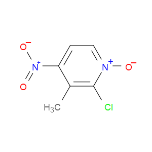 Pyridine, 2-chloro-3-methyl-4-nitro-, 1-oxide
