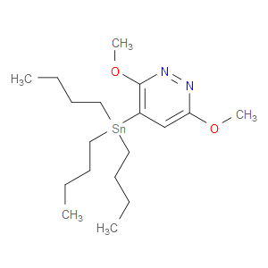Pyridazine, 3,6-dimethoxy-4-(tributylstannyl)-