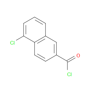 5-Chloro-2-naphthalenecarbonyl chloride