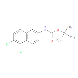 Carbamic acid, (5,6-dichloro-2-naphthalenyl)-, 1,1-dimethylethyl ester