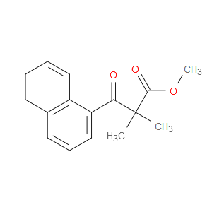 Methyl α,α-dimethyl-β-oxo-1-naphthalenepropanoate