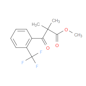 Methyl α,α-dimethyl-β-oxo-2-(trifluoromethyl)benzenepropanoate