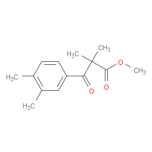 Methyl α,α,3,4-tetramethyl-β-oxobenzenepropanoate