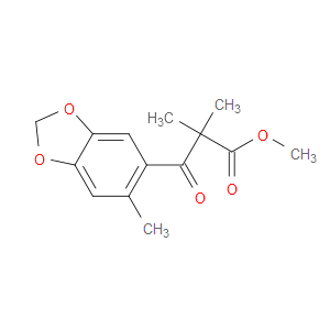 Methyl α,α,6-trimethyl-β-oxo-1,3-benzodioxole-5-propanoate