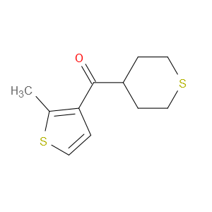 (2-Methyl-3-thienyl)(tetrahydro-2H-thiopyran-4-yl)methanone