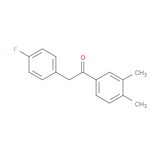 Ethanone, 1-(3,4-dimethylphenyl)-2-(4-fluorophenyl)-
