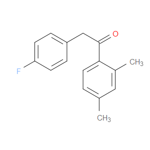 Ethanone, 1-(2,4-dimethylphenyl)-2-(4-fluorophenyl)-