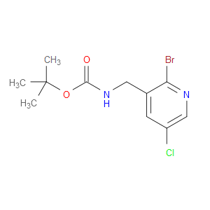 tert-butyl ((2-bromo-5-chloropyridin-3-yl)methyl)carbamate