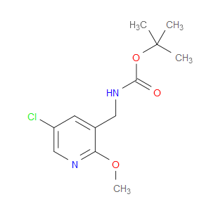 tert-butyl ((5-chloro-2-methoxypyridin-3-yl)methyl)carbamate