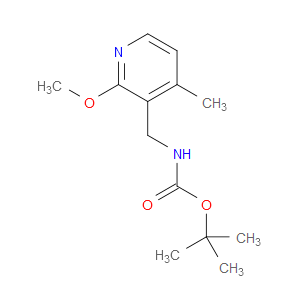 tert-butyl ((2-methoxy-4-methylpyridin-3-yl)methyl)carbamate