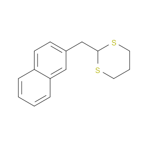 1,3-Dithiane, 2-(2-naphthalenylmethyl)-