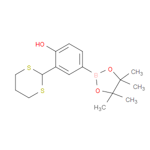 2-(1,3-Dithian-2-yl)-4-(4,4,5,5-tetramethyl-1,3,2-dioxaborolan-2-yl)phenol