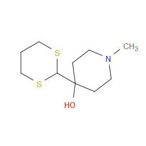 4-(1,3-Dithian-2-yl)-1-methyl-4-piperidinol