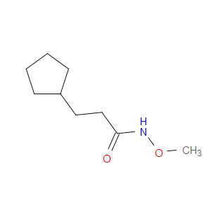 N-Methoxycyclopentanepropanamide