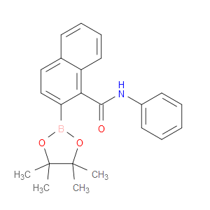 N-phenyl-2-(4,4,5,5-tetramethyl-1,3,2-dioxaborolan-2-yl)-1-naphthamide