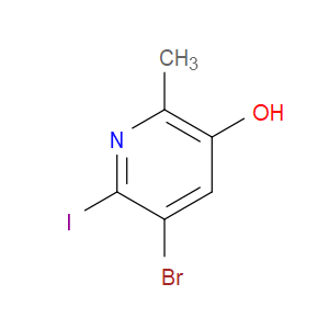 5-bromo-6-iodo-2-methylpyridin-3-ol