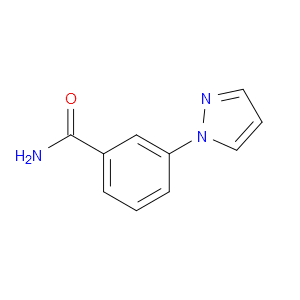 3-(1H-pyrazol-1-yl)benzamide