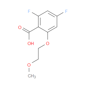 Benzoic acid, 2,4-difluoro-6-(2-methoxyethoxy)-