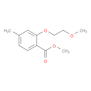 Methyl 2-(2-methoxyethoxy)-4-methylbenzoate