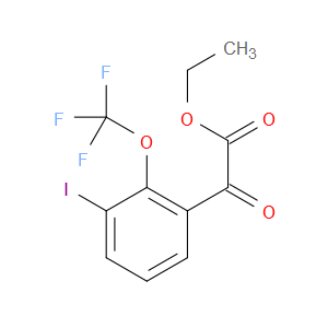 ethyl 2-(3-iodo-2-(trifluoromethoxy)phenyl)-2-oxoacetate