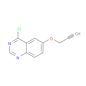Quinazoline, 4-chloro-6-(2-propyn-1-yloxy)-